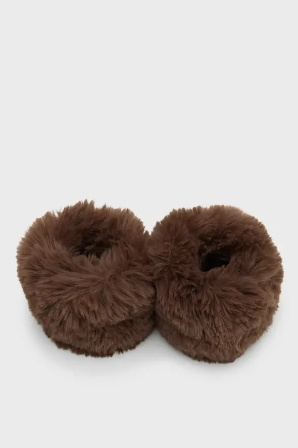 Fur Armband- Brown - 2