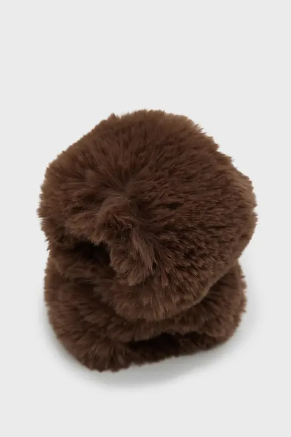 Fur Armband- Brown - 3