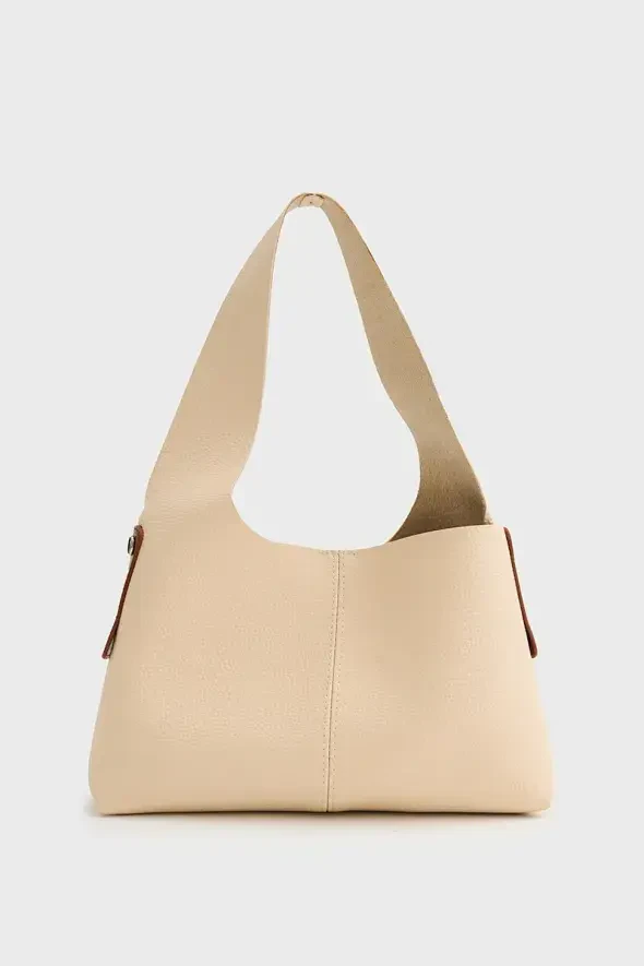 Material Things X Gusto Mini Bag - Ecru - Red Brown - 1