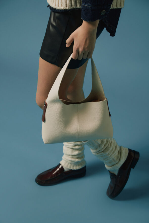 Material Things X Gusto Mini Bag - Ecru - Red Brown - 4
