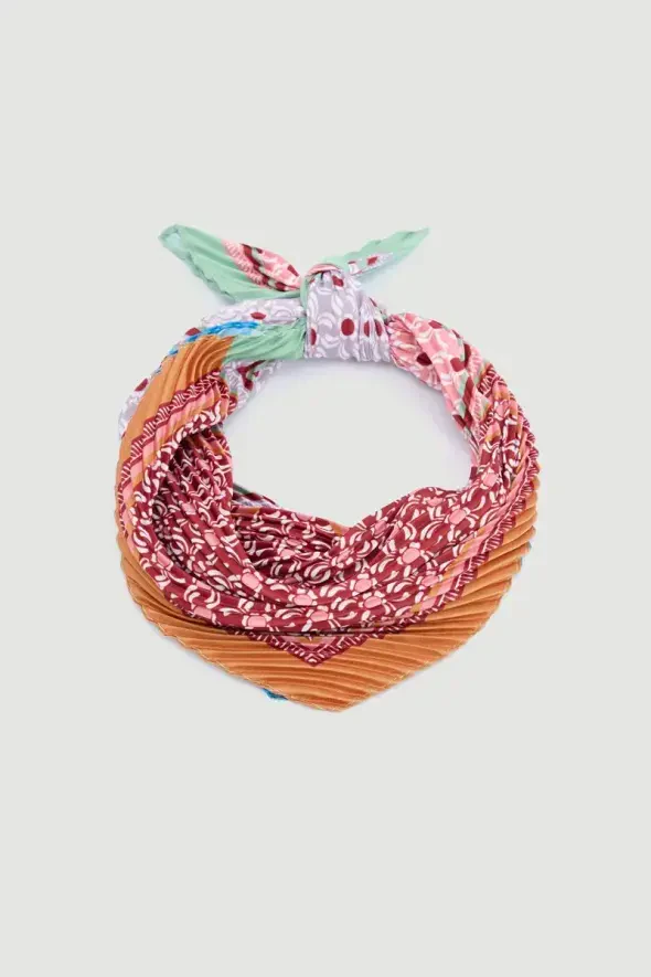 Piliseli Fular - Pembe - 1