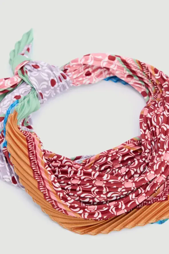Piliseli Fular - Pembe - 2